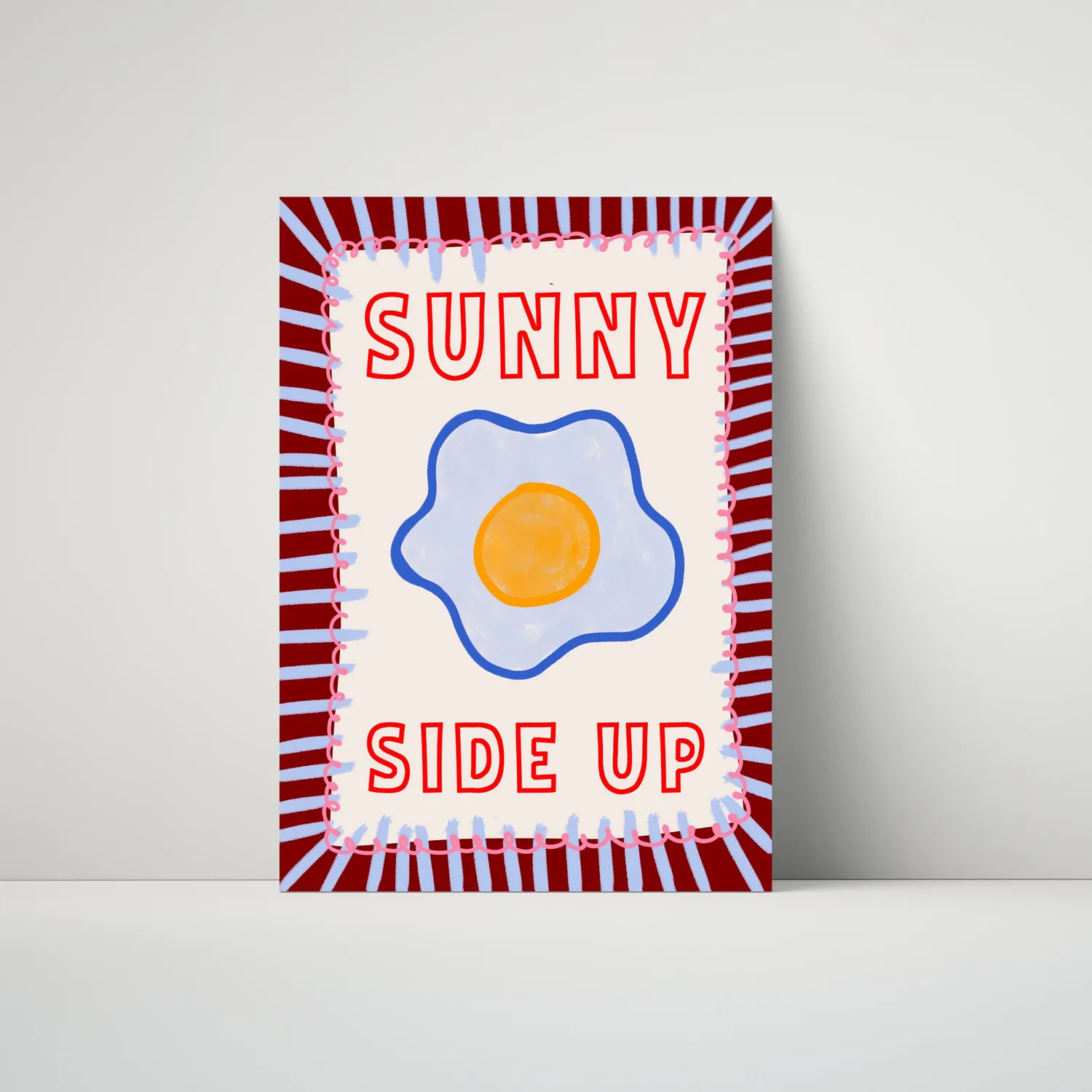 Maddison Ball Sunny Side Up affiche cuisine