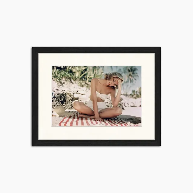 Any Image Grace Kelly in Summer photo encadrée passe-partout