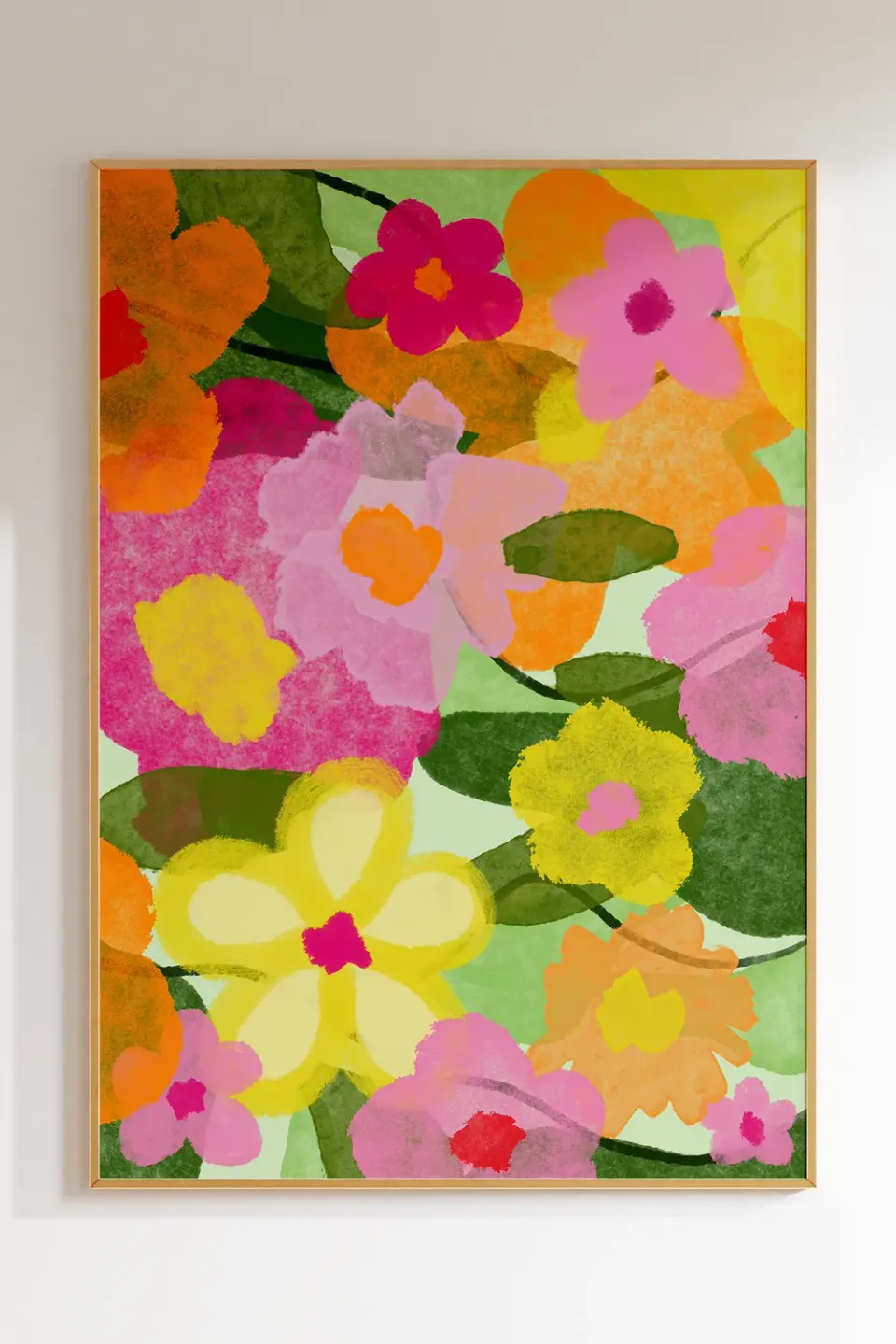 Maddison Ball Wild Flowers affiche fleurs papier art