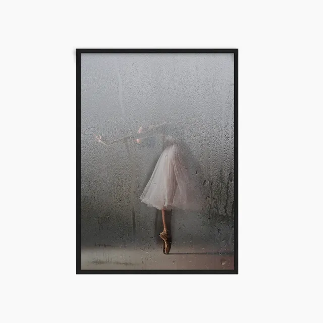 Any Image Ballet toile encadrée 100X140 danse couleur