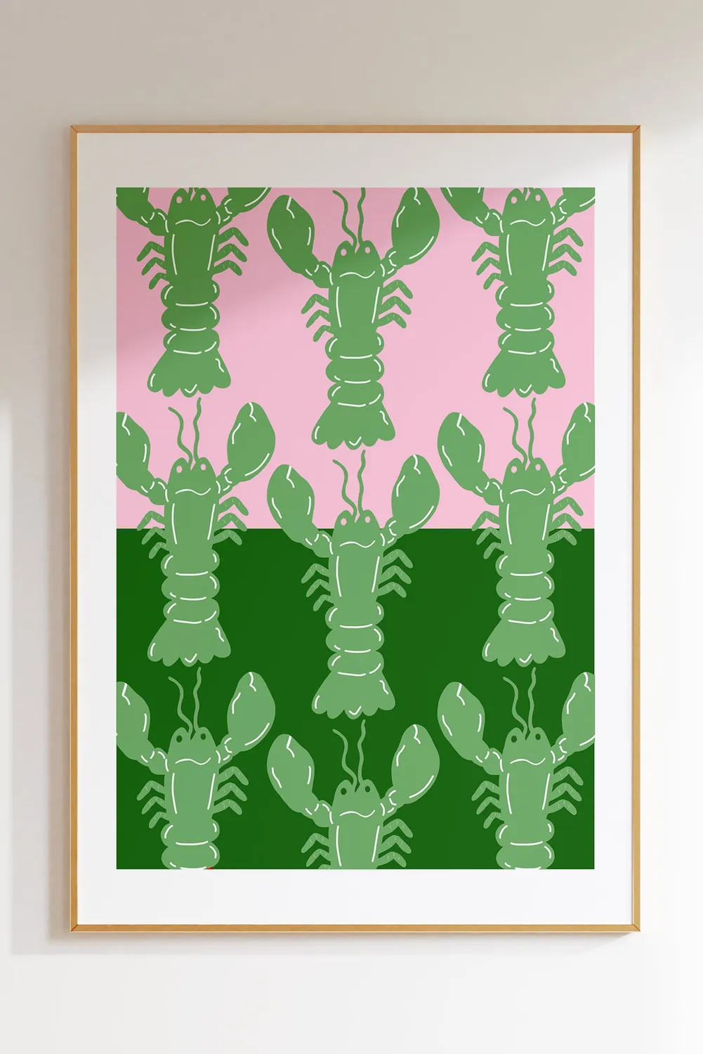 Maddison Ball Lobster Repeat affiche homard
