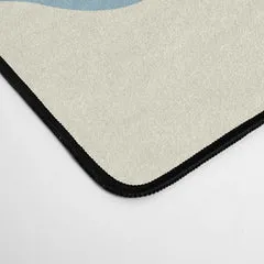 Society6 The Great Wave Of Cat tapis de bureau vague chat