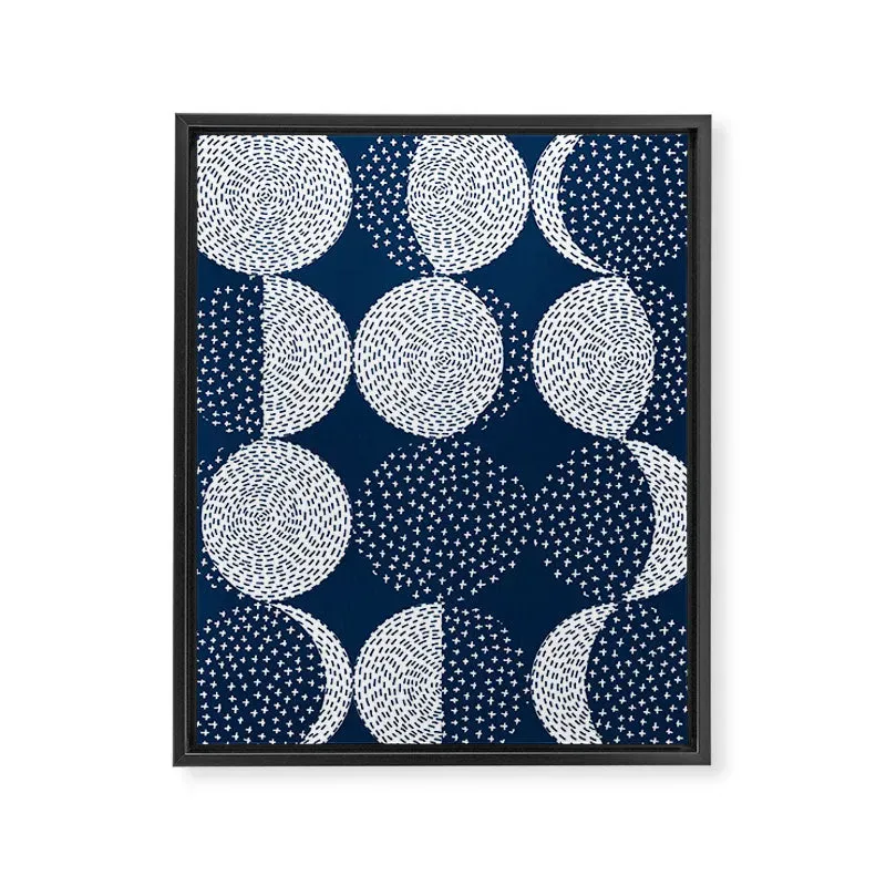 Society6 Moon Phases toile encadrée