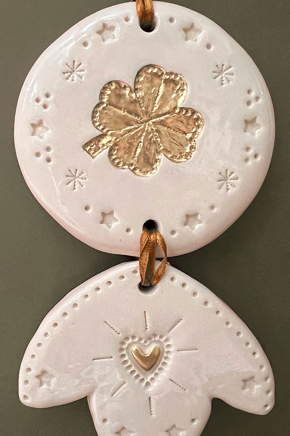 Biankaléone Grigri porte-bonheur mural 7 x 13 cm