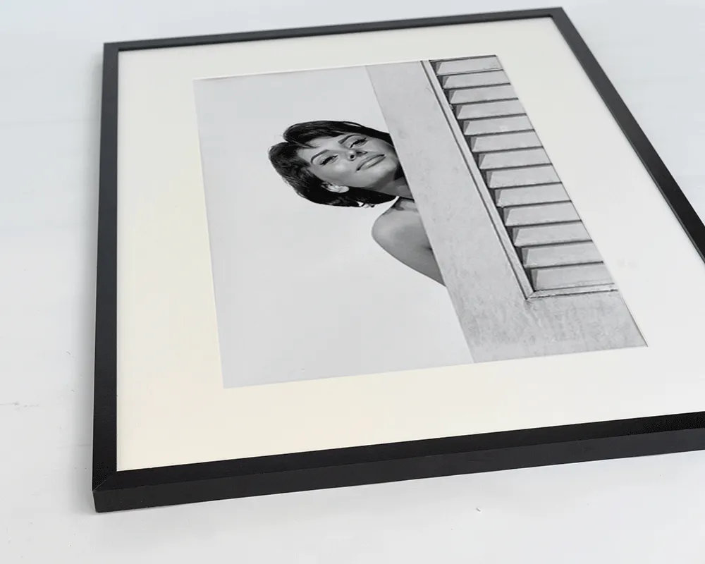 Any Image Sophia Loren in Houseboat photo encadrée noir et blanc