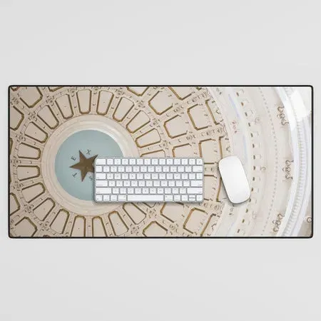Society6 The Lone Star tapis de bureau coupole étoile