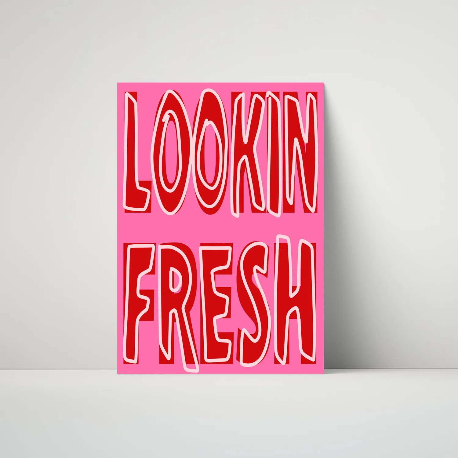 Maddison Ball Lookin Fresh affiche salle de bain