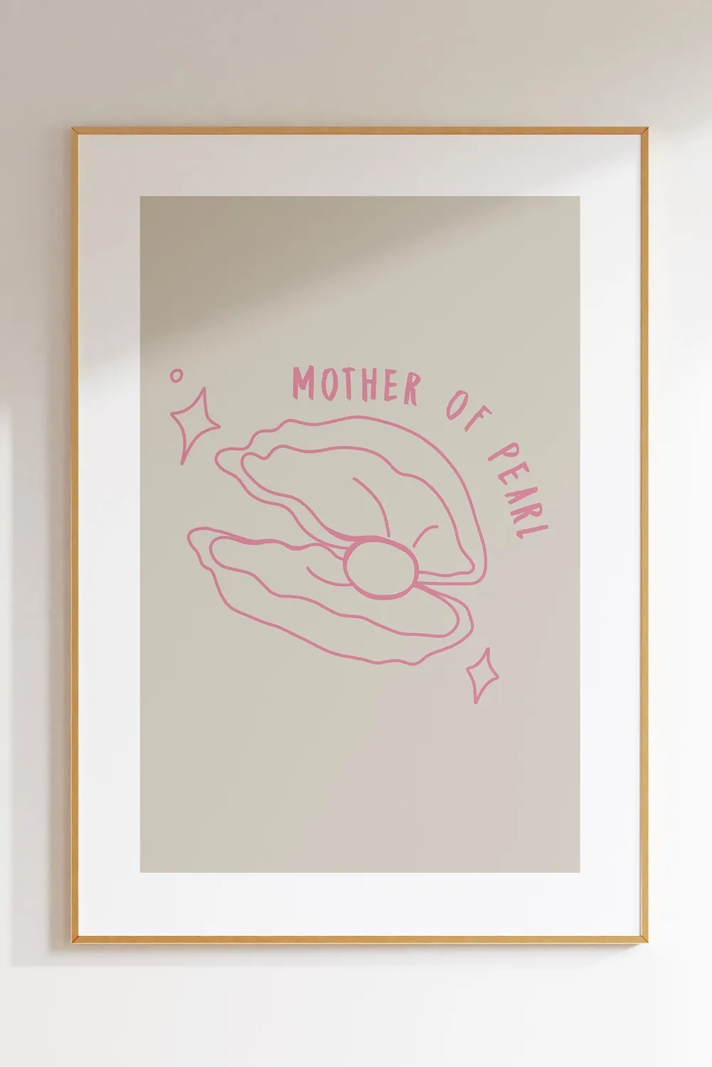 Maddison Ball Mother of Pearl affiche