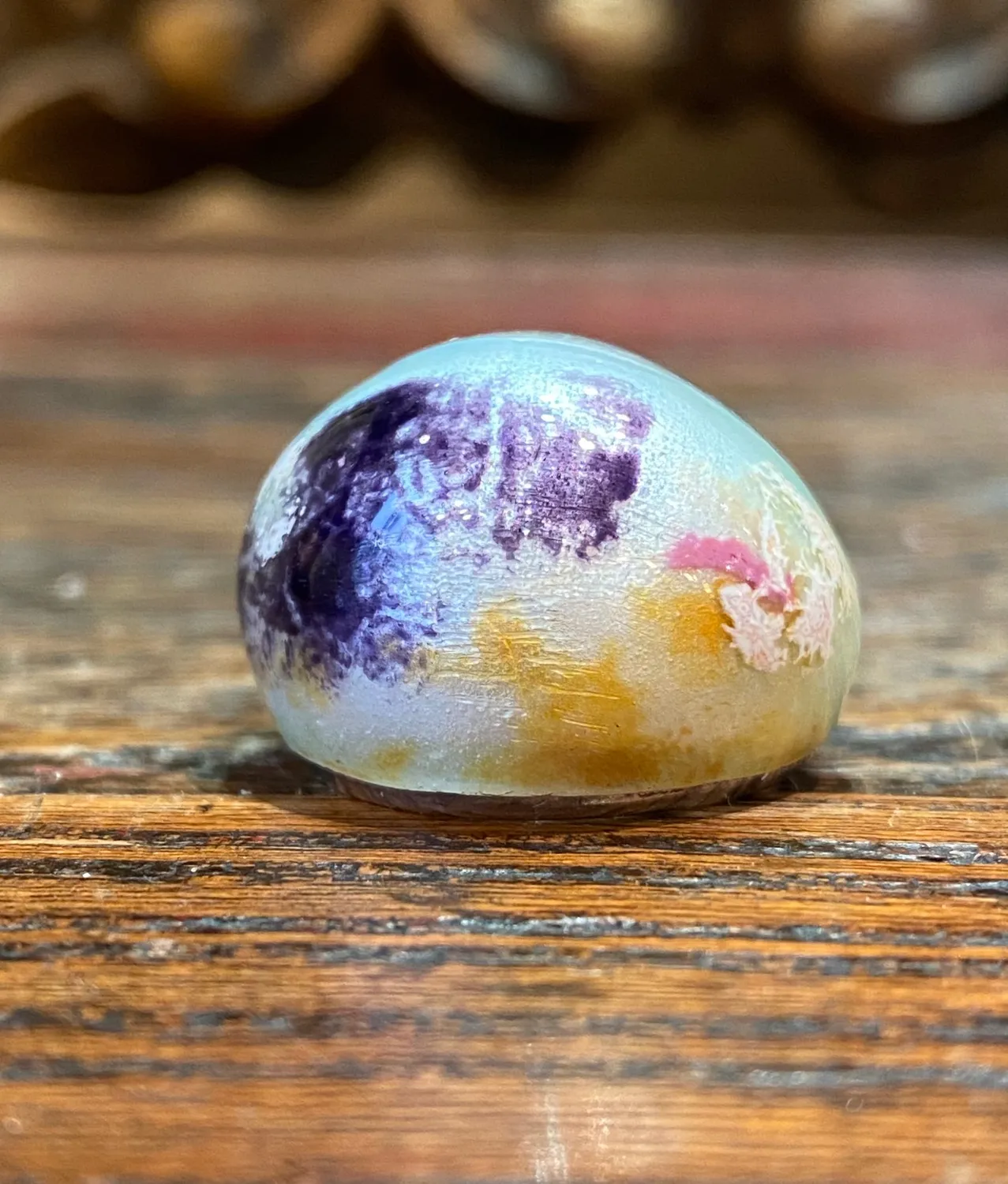 Galerie Kara bague argent émaillé Marie Oberlin