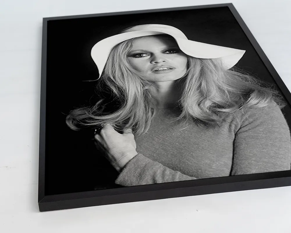 Any Image Brigitte Bardot photo encadrée noir et blanc