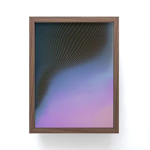 Society6 Ever So Slightly mini affiche tons sombres