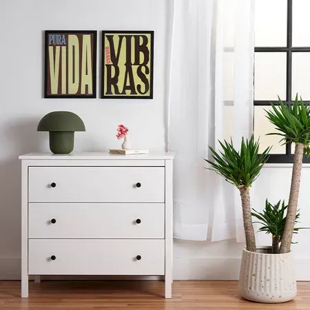 Society6 La Buena Vida Set affiche encadrée typo positive