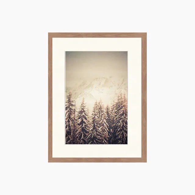 Any Image Jacob Baden Winter Forest photographie encadrée
