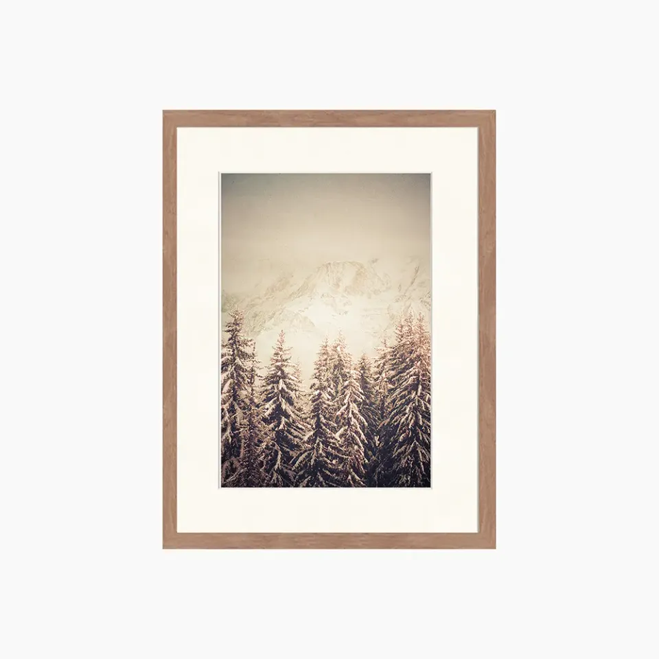 Any Image Jacob Baden Winter Forest photographie encadrée