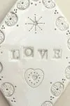 Biankaléone Talisman Love talisman mural 13x9,5 cm encadré