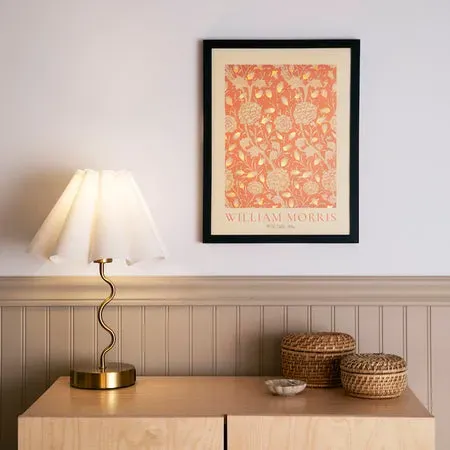 Society6 Wild Tulip William Morris foil édition limitée fleurs