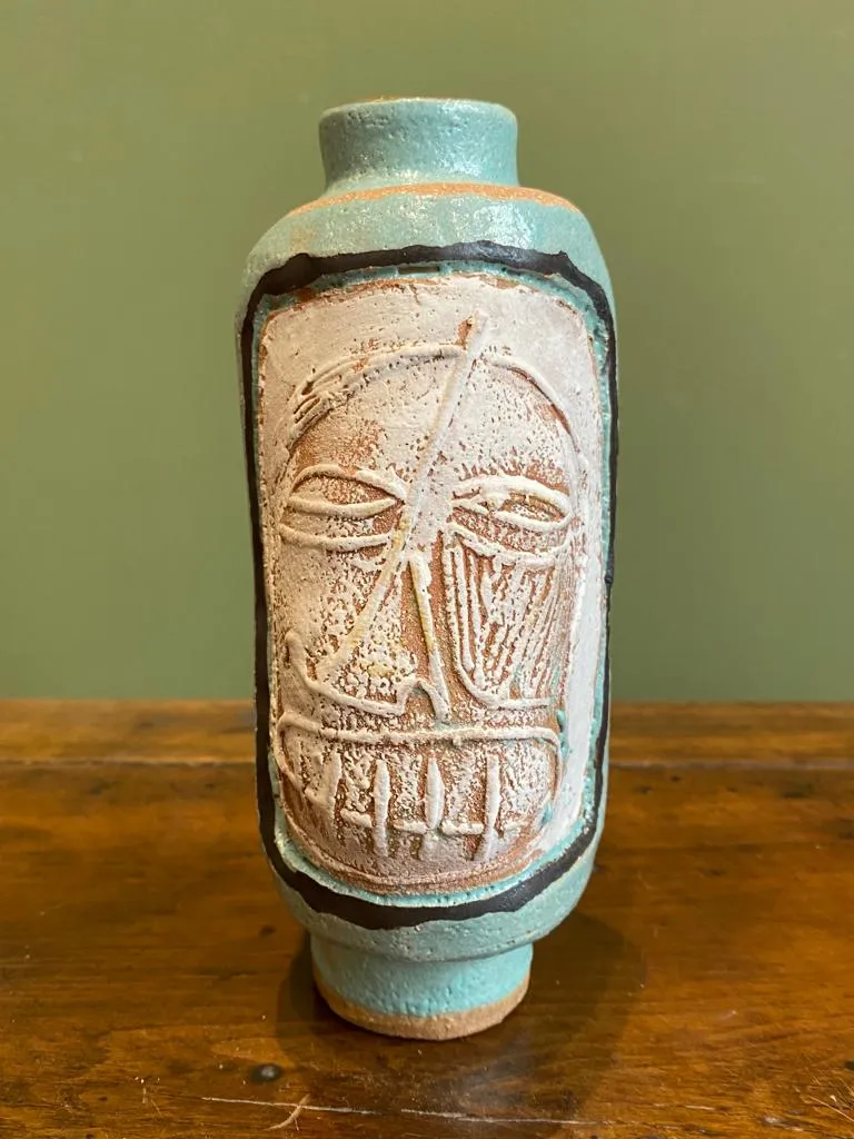 Galerie Kara Les Transfigurés vase grès engobe fait main
