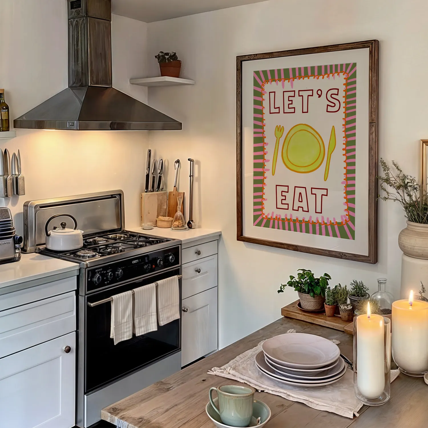 Maddison Ball Let's Eat affiche cuisine