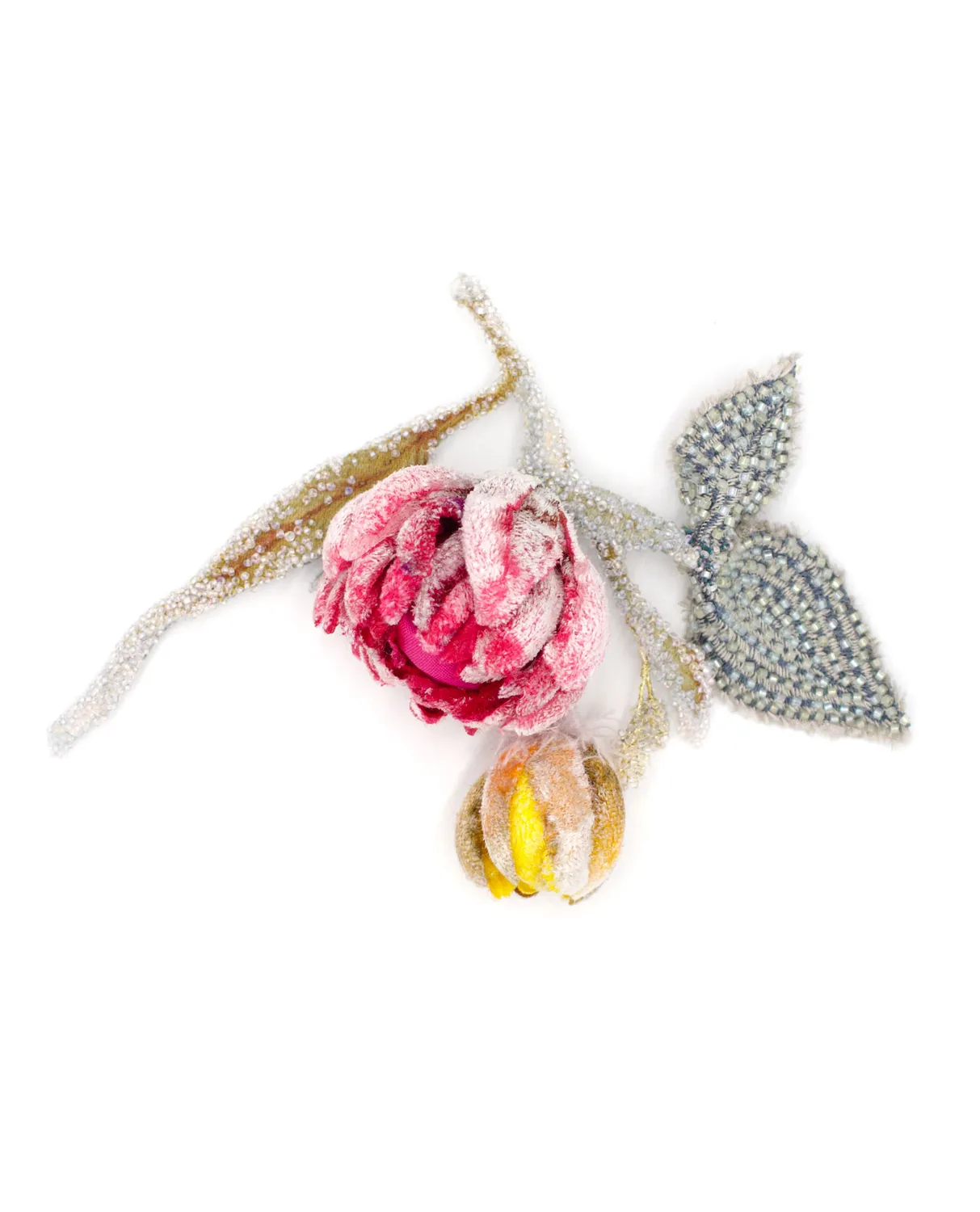 Galerie Kara broche Frederika Isabelle Mariana textile