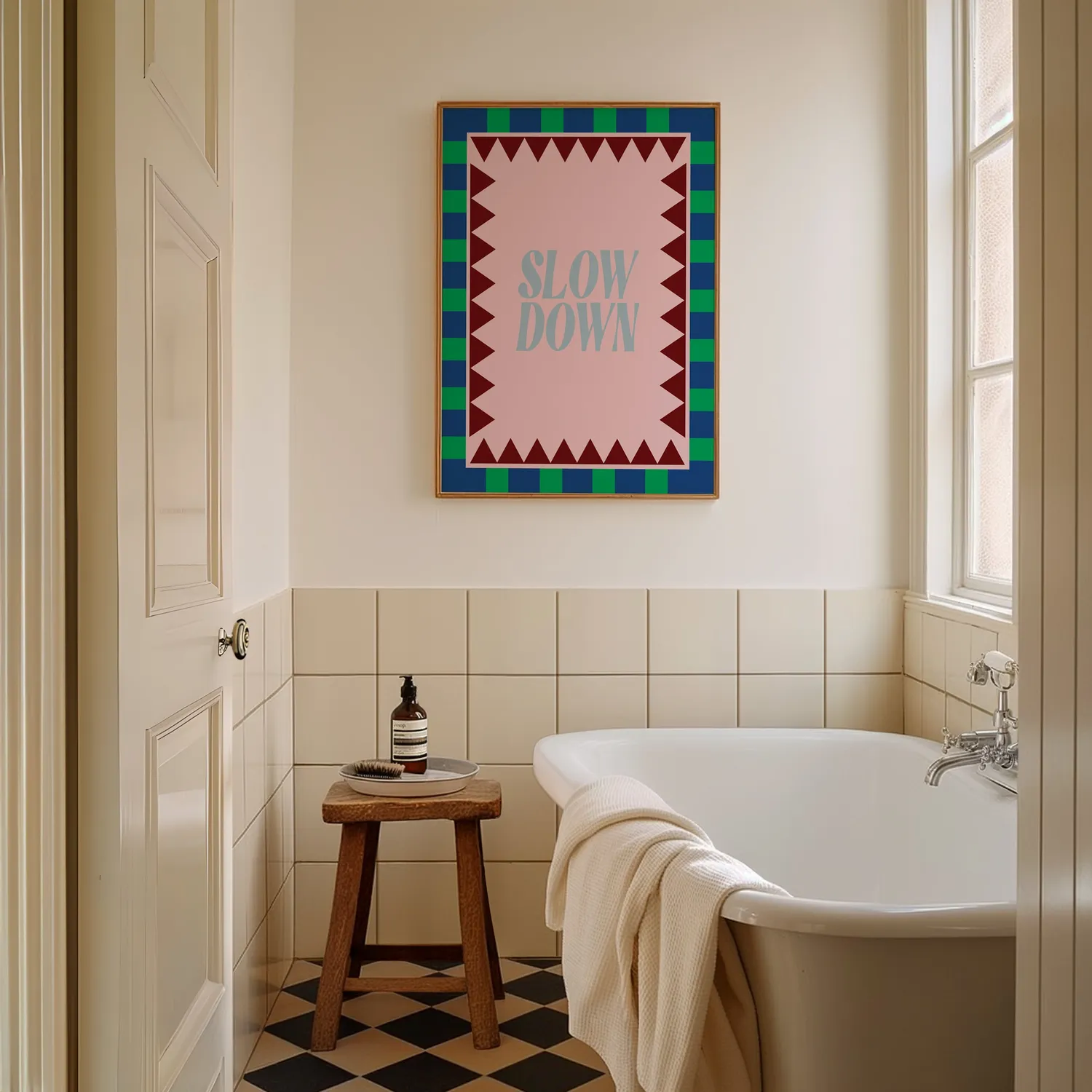 Maddison Ball Slow Down affiche papier mat