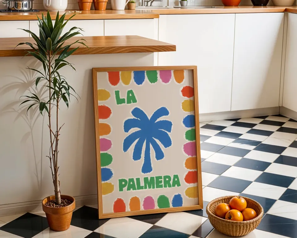 Maddison Ball La Palmera affiche palmier