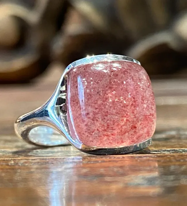 Galerie Kara bague argent quartz lépidocrocite