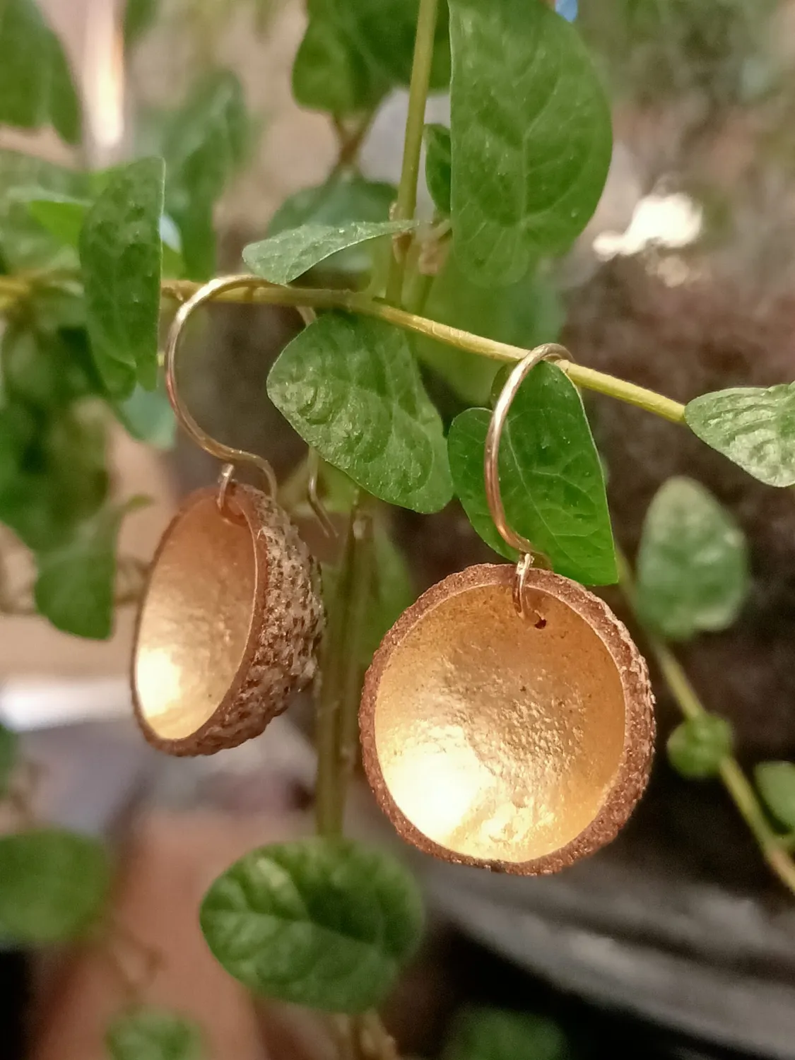 Galerie Kara Marine Cauvin boucles d’oreilles cupules