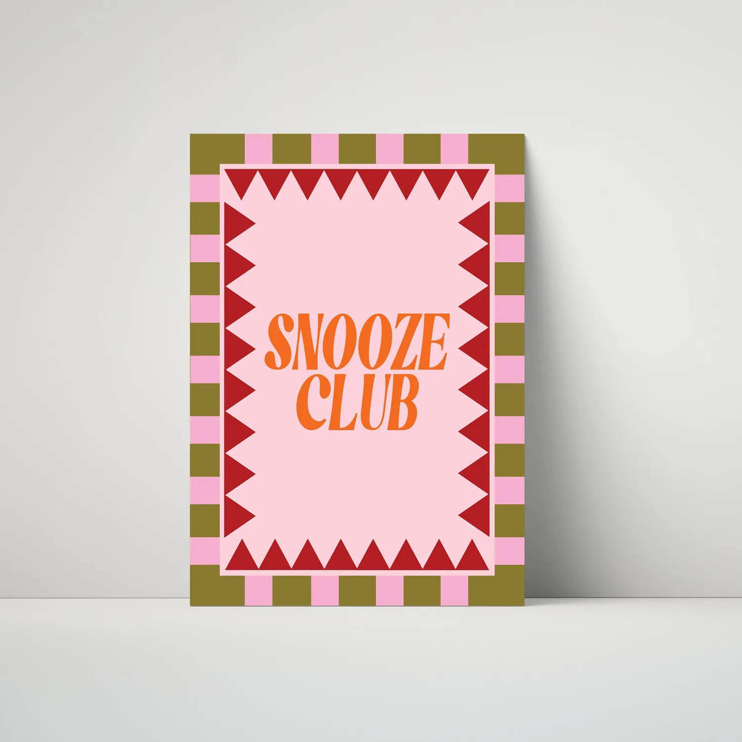 Maddison Ball Snooze Club affiche chambre
