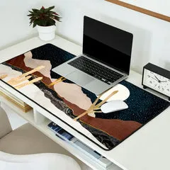 Society6 Desert View tapis de bureau nuit desert
