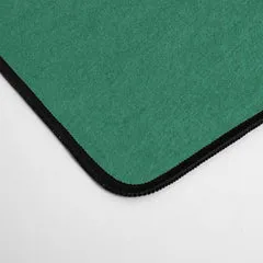 Society6 Never Never Give Up tapis de bureau vert