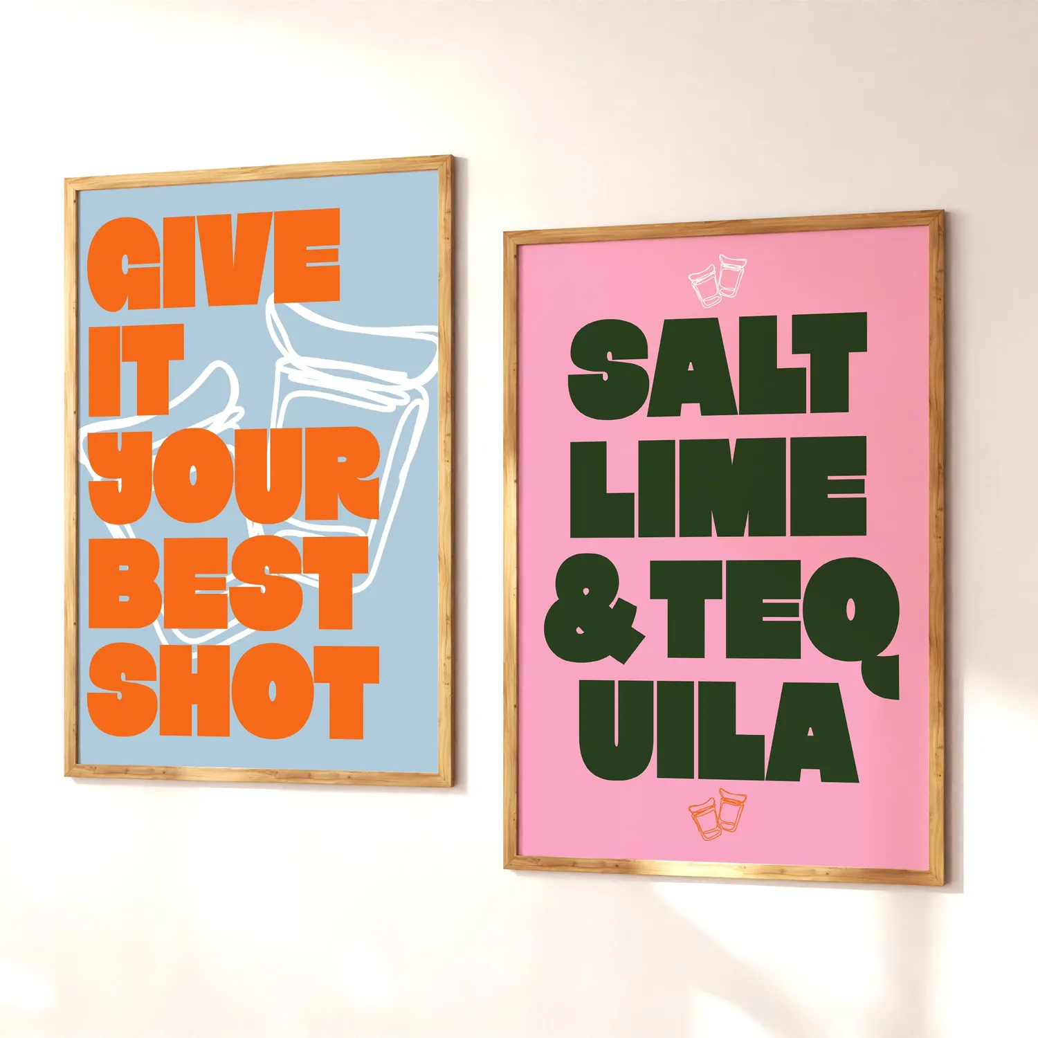 Maddison Ball Salt Lime Tequila affiche fête