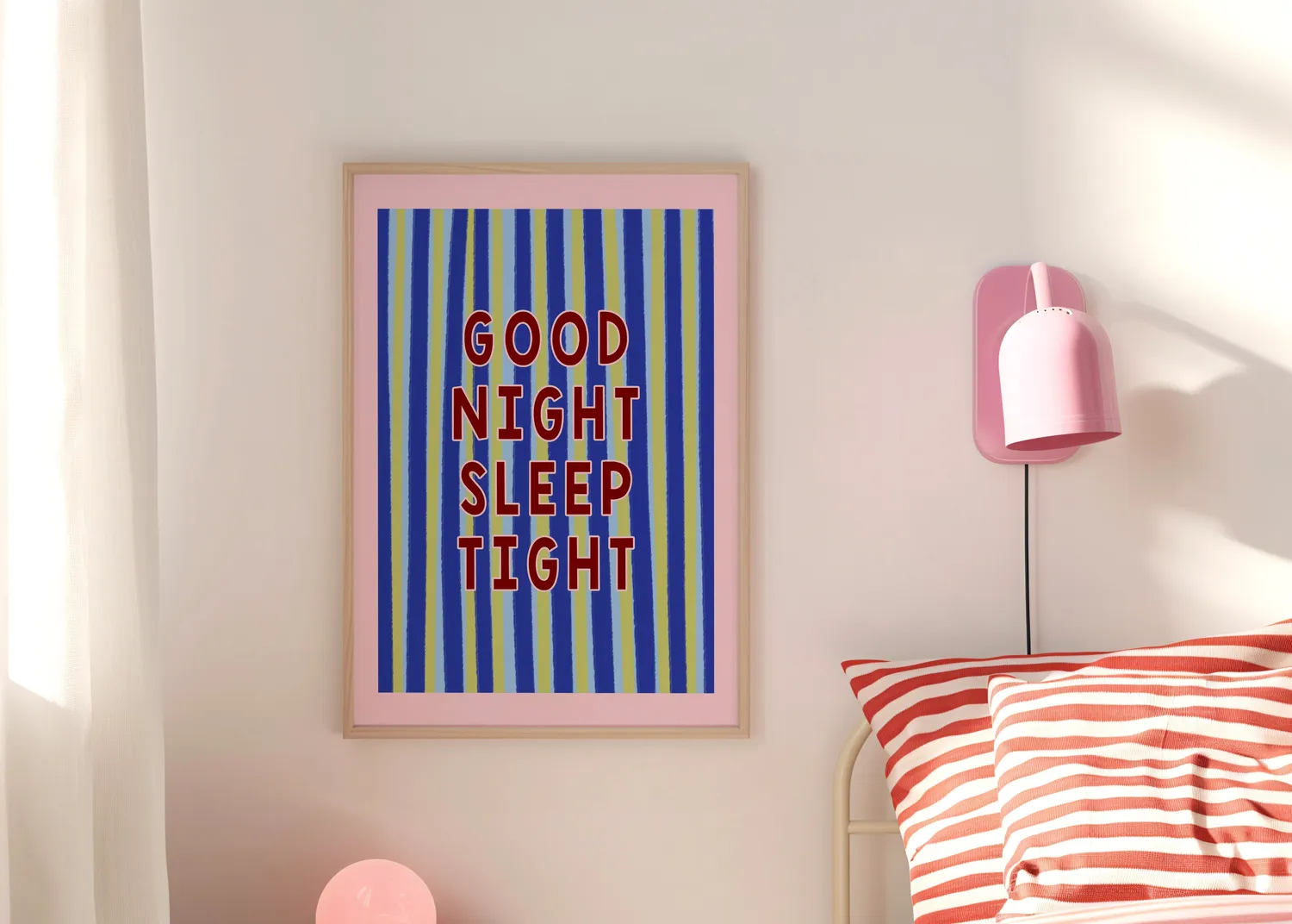 Maddison Ball Good Night Sleep Tight affiche chambre