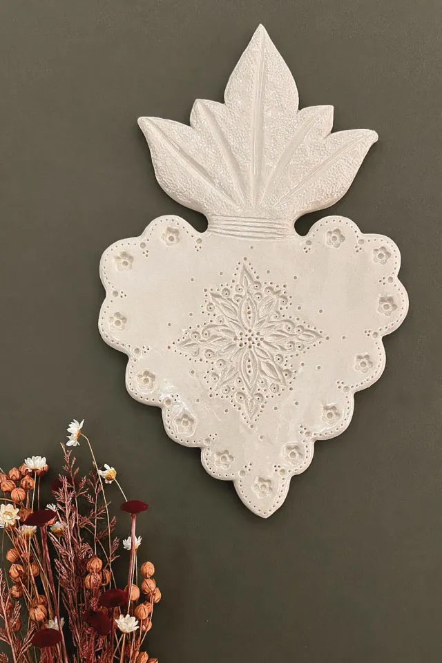 Biankaléone Ex-voto Mandala étoilé déco 14,5x24 cm