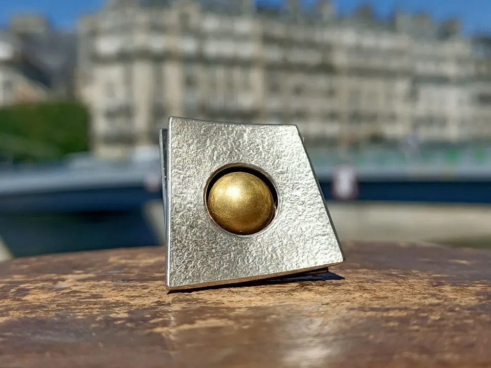 Galerie Kara Atelier Gilmar bague argent vermeil