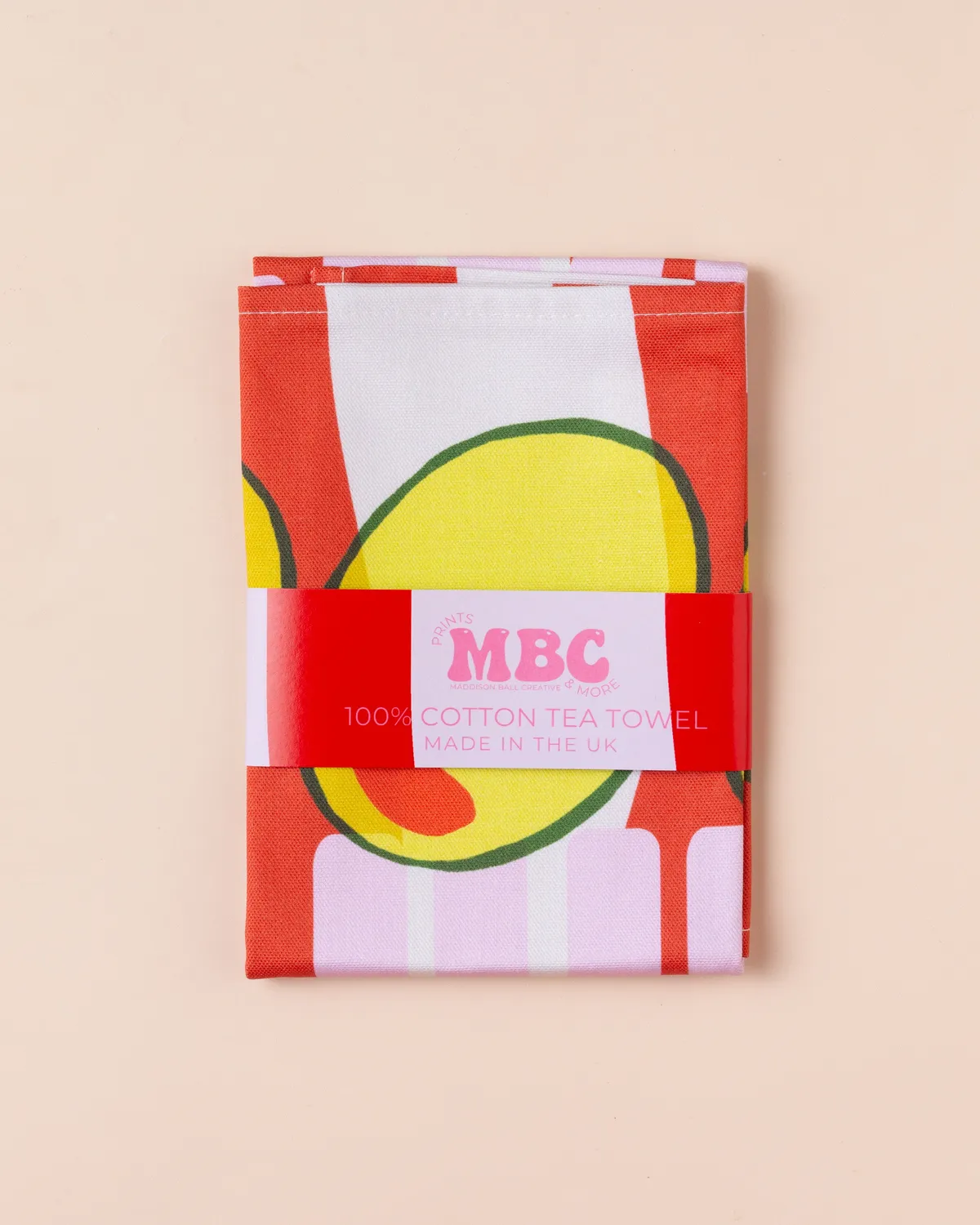 Maddison Ball Olives torchon 68x45 cm coton