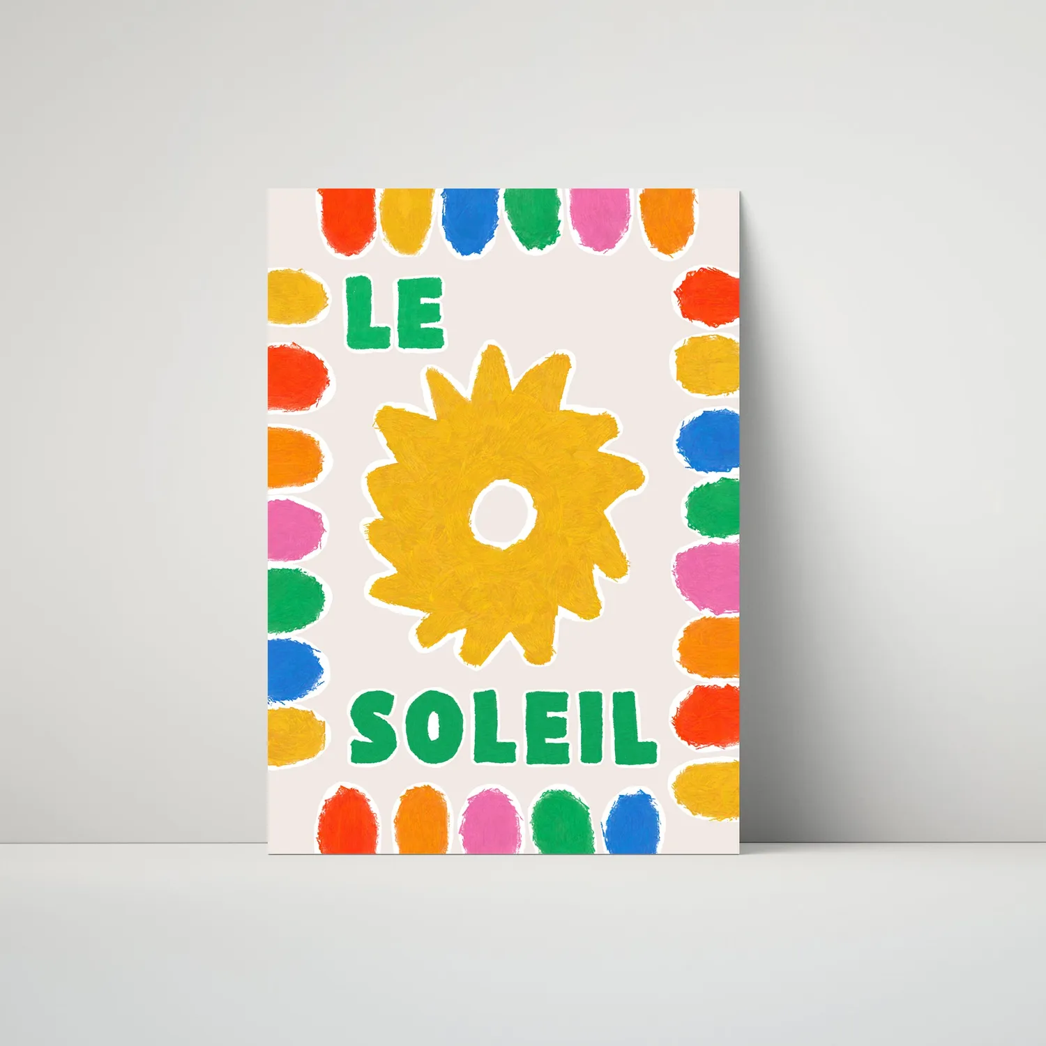 Maddison Ball Le Soleil affiche format mural