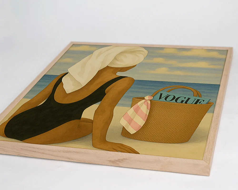 Any Image My Vogue & the Sea tableau encadré figuratif