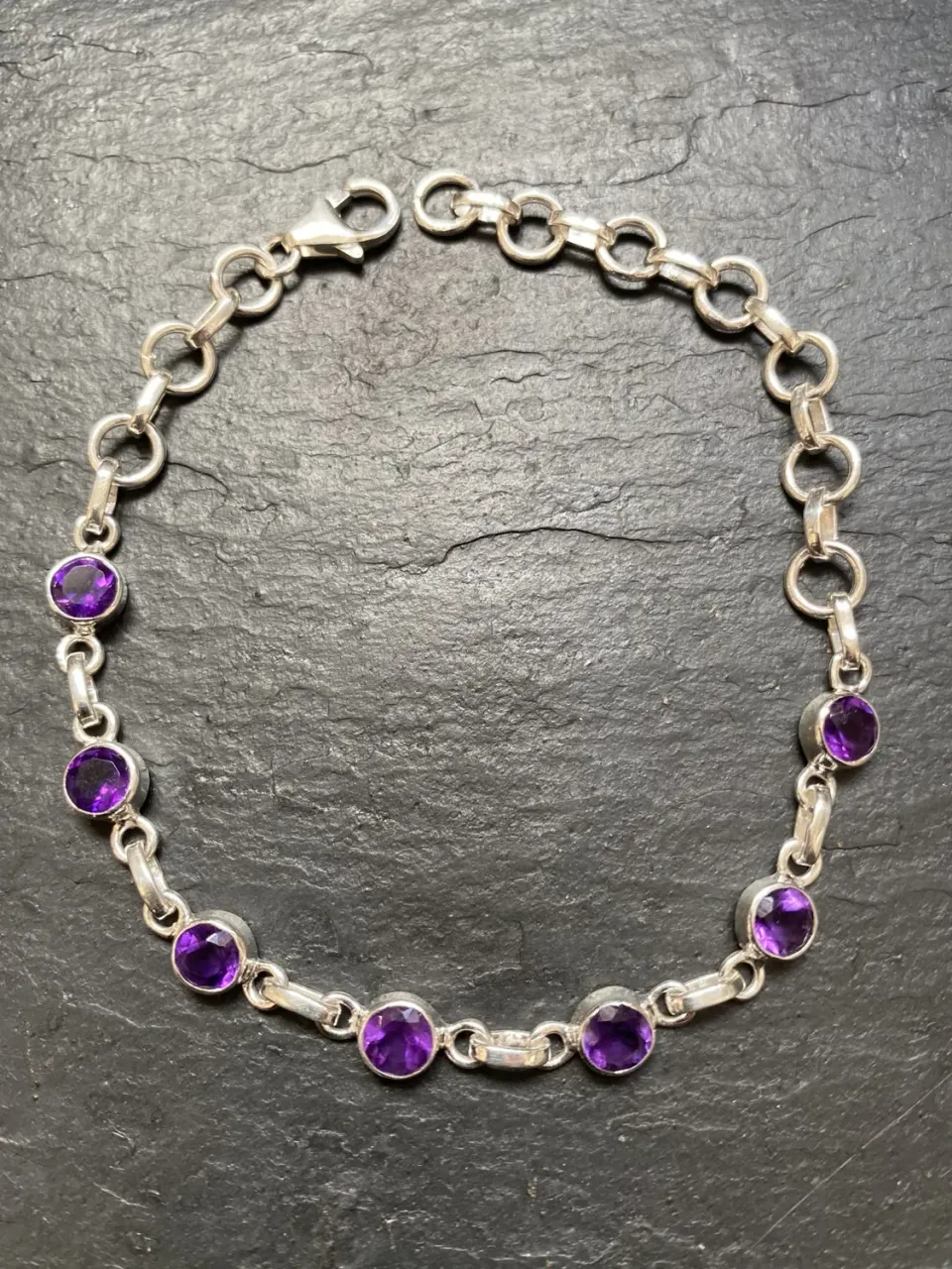 Galerie Kara Violette bracelet améthyste argent sterling
