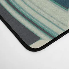 Society6 colorful orchid tapis de bureau orchidée