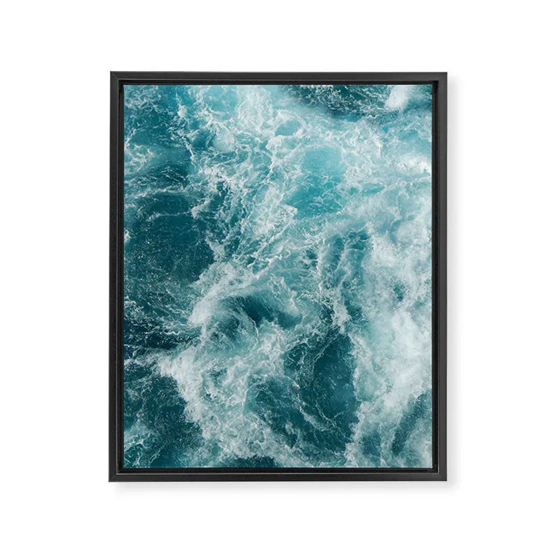 Society6 Sea toile encadrée