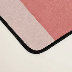 Society6 Peace tapis de bureau mains signe rose