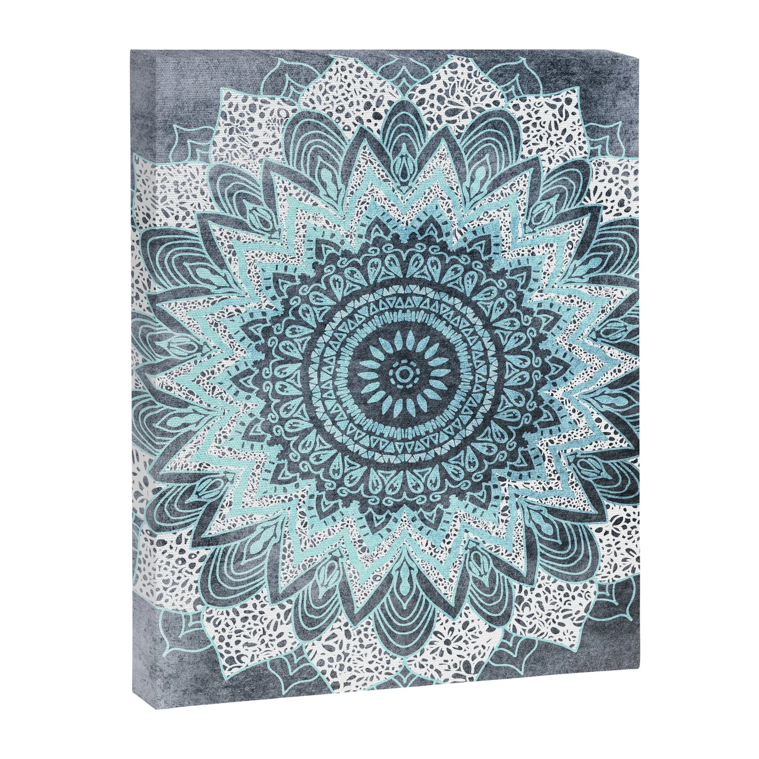 Society6 Bohochic Mandala in Blue toile mandala