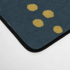 Society6 Butterfly Symmetry Teal Palette tapis papillon