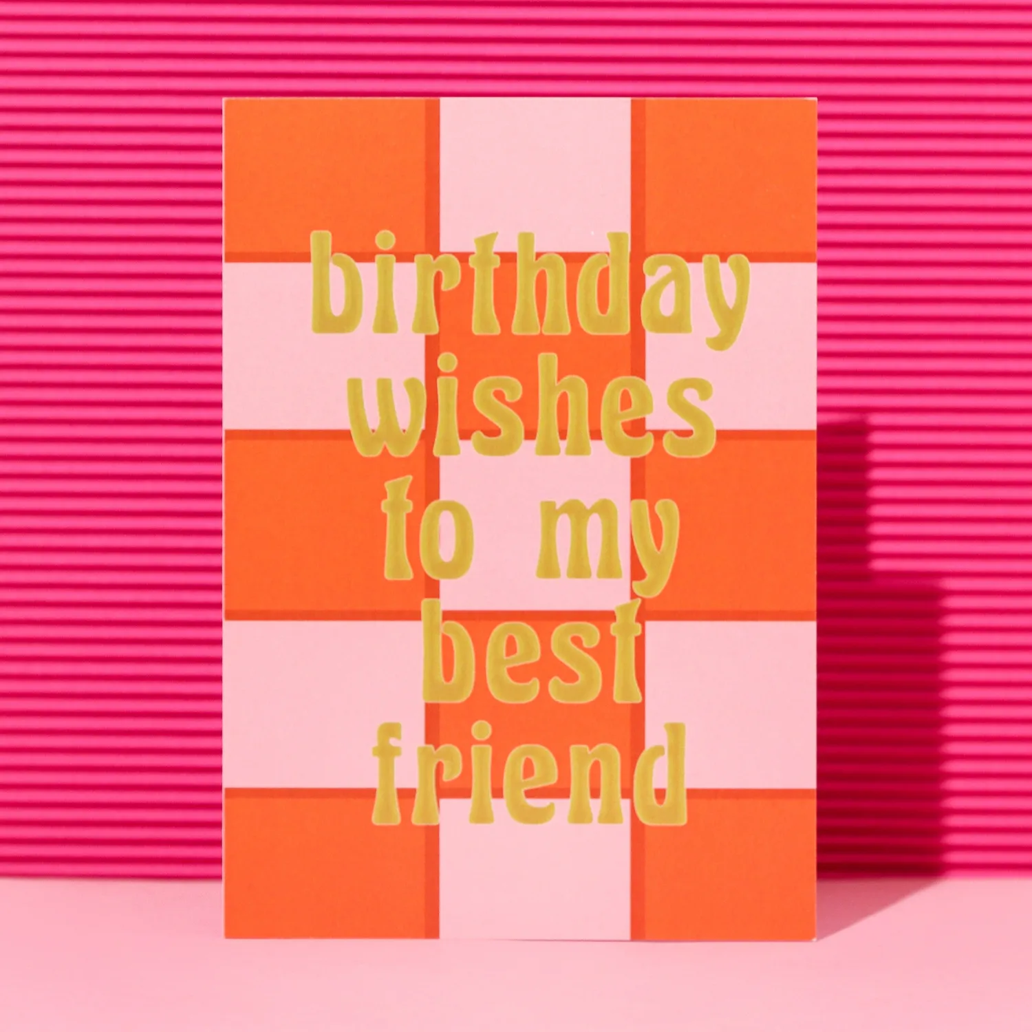 Maddison Ball A6 Birthday Wishes to my Best Friend carte anniversaire