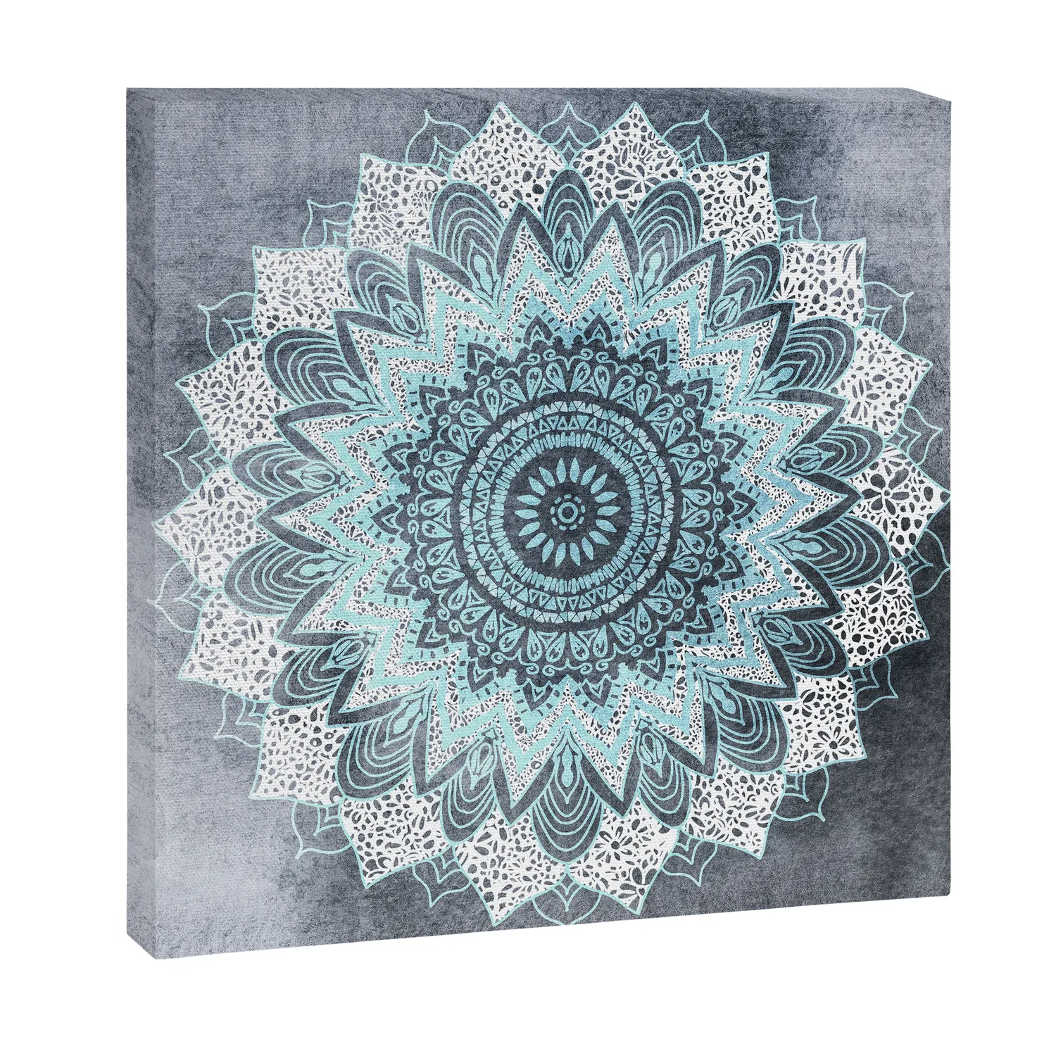 Society6 Bohochic Mandala in Blue toile mandala