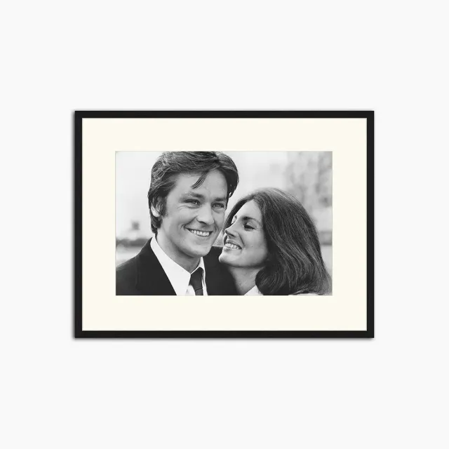 Any Image Alain Delon and Gayle Hunnicutt tableau encadré photo