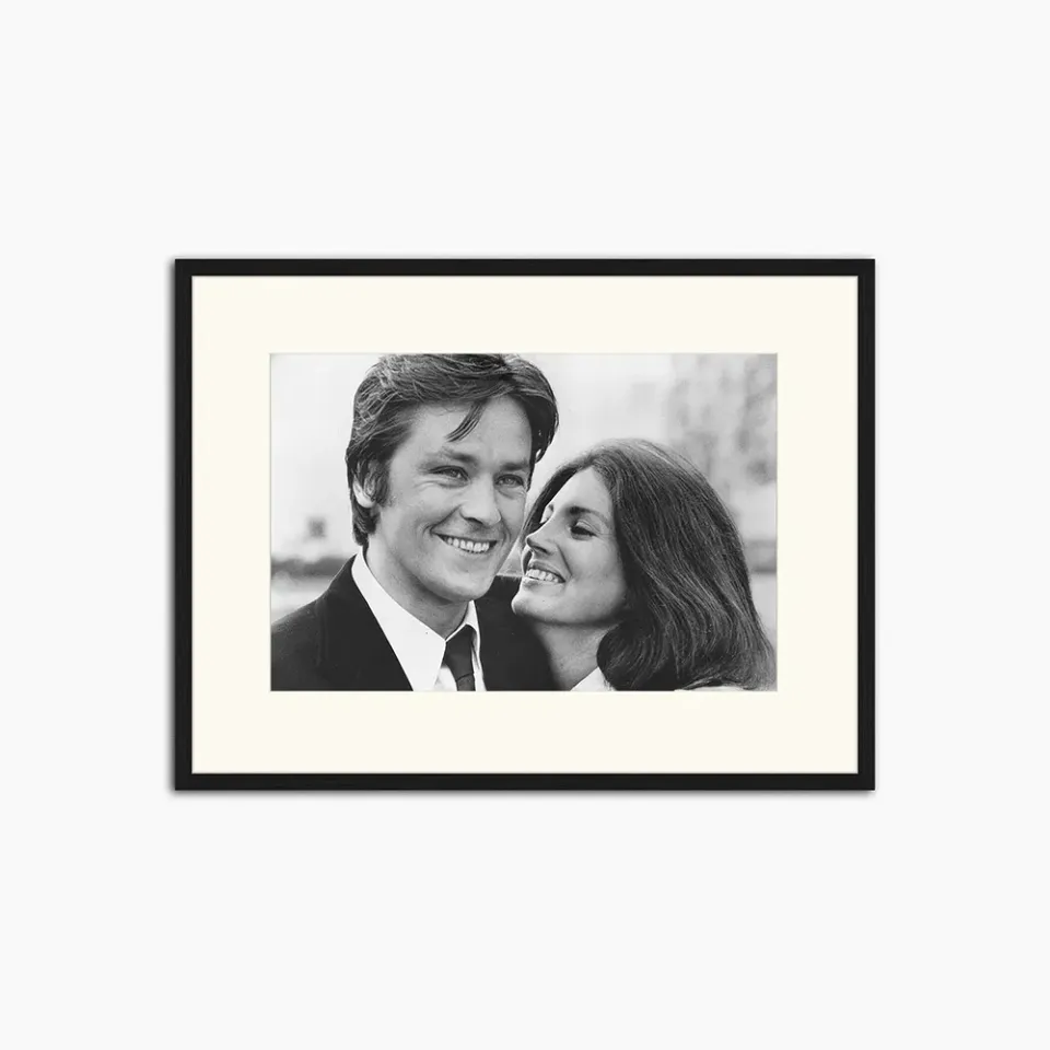 Any Image Alain Delon and Gayle Hunnicutt tableau encadré photo