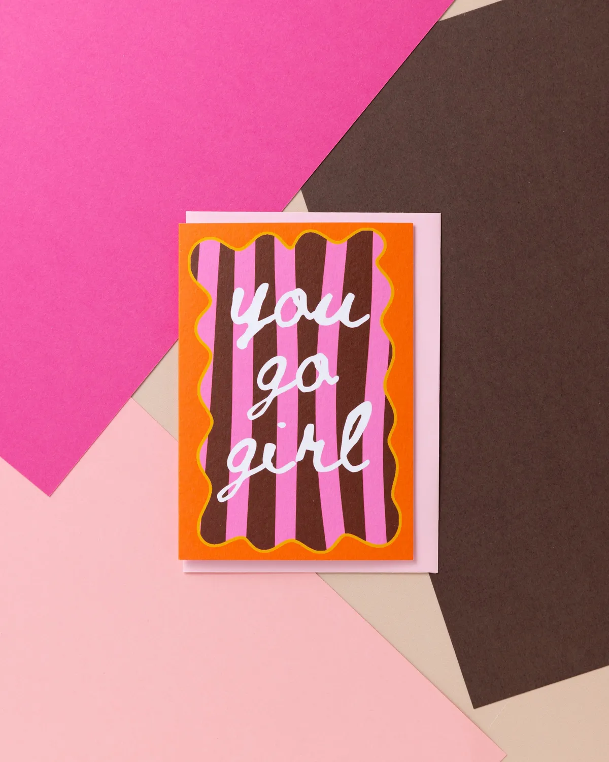 Maddison Ball A6 You Go Girl carte de vœux
