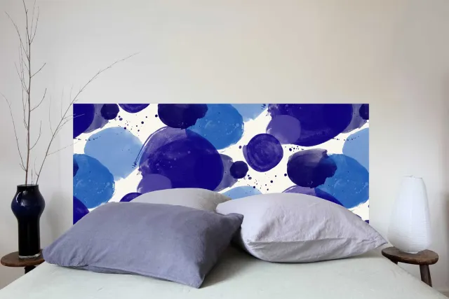 Mademoiselle Tiss Bubbles tête de lit coton