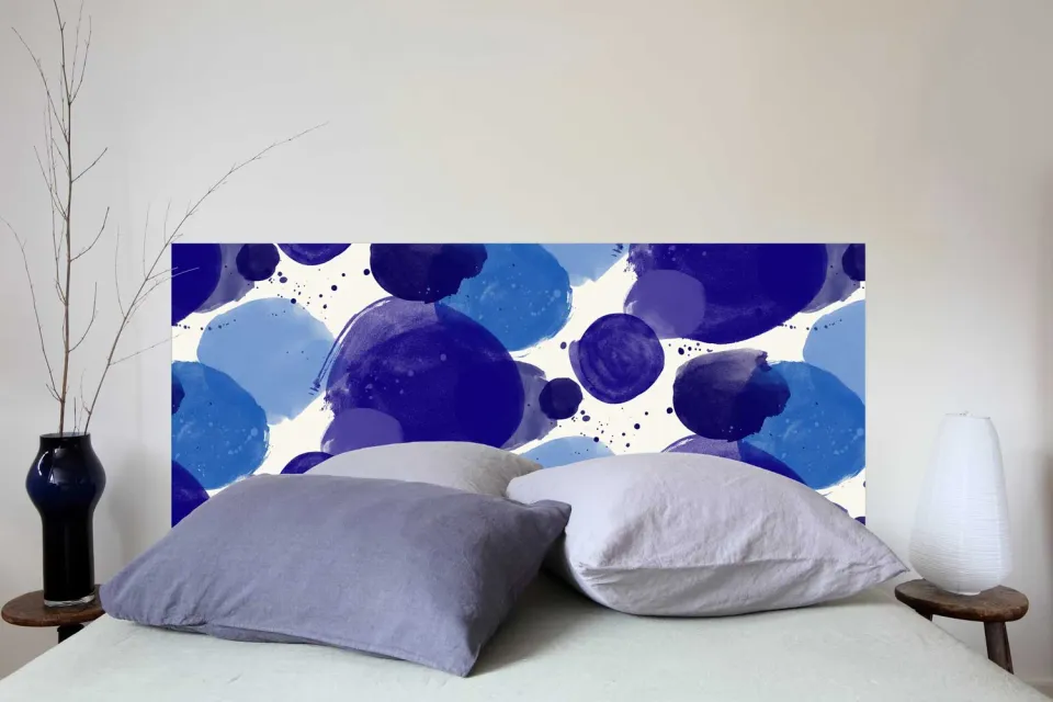 Mademoiselle Tiss Bubbles tête de lit coton